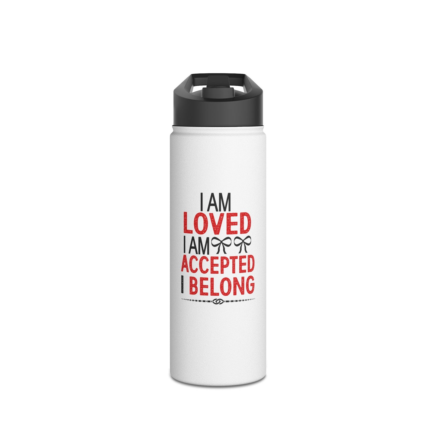 "I am loved" Stainless Steel Water Bottle
