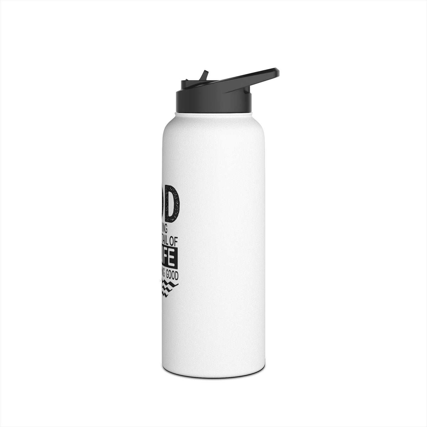"God is working every detail of my life..." Stainless Steel Water Bottle