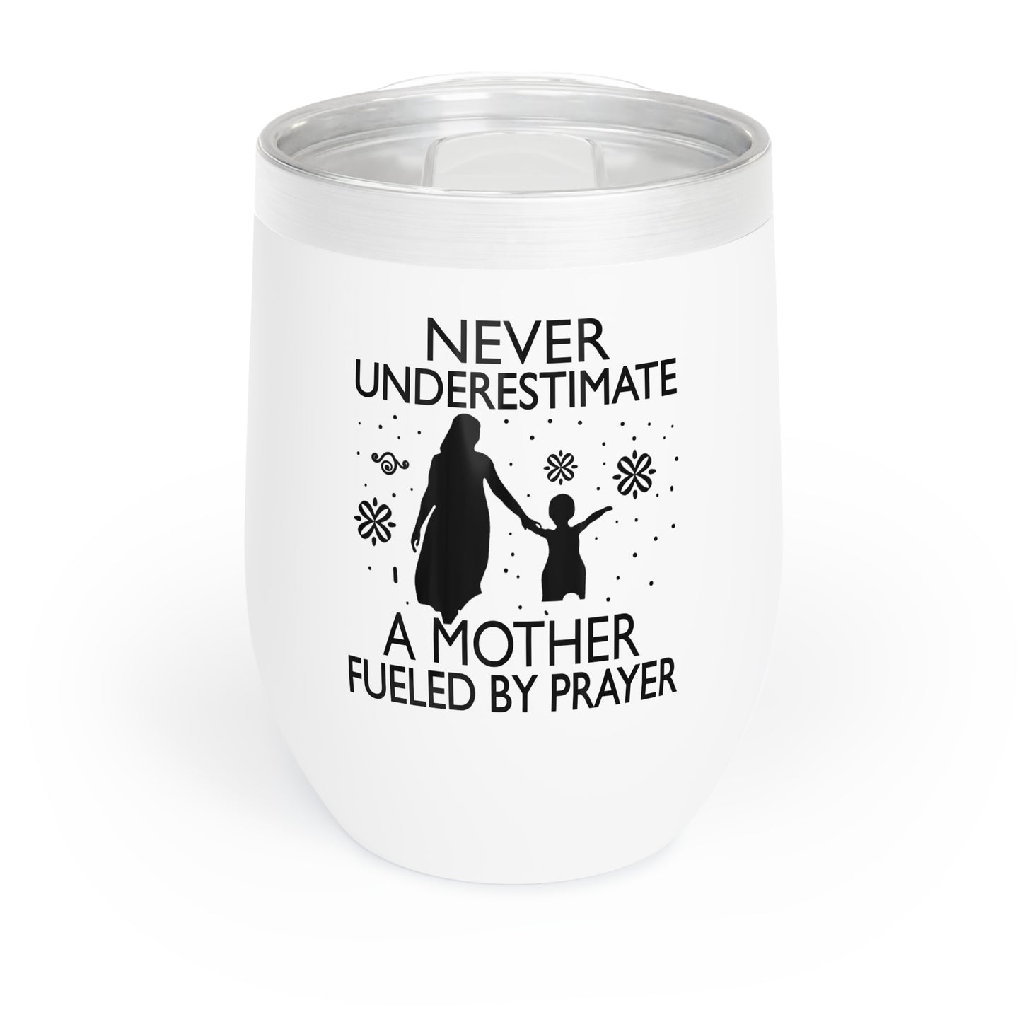 'Praying Mother" Wine Tumbler (12oz)
