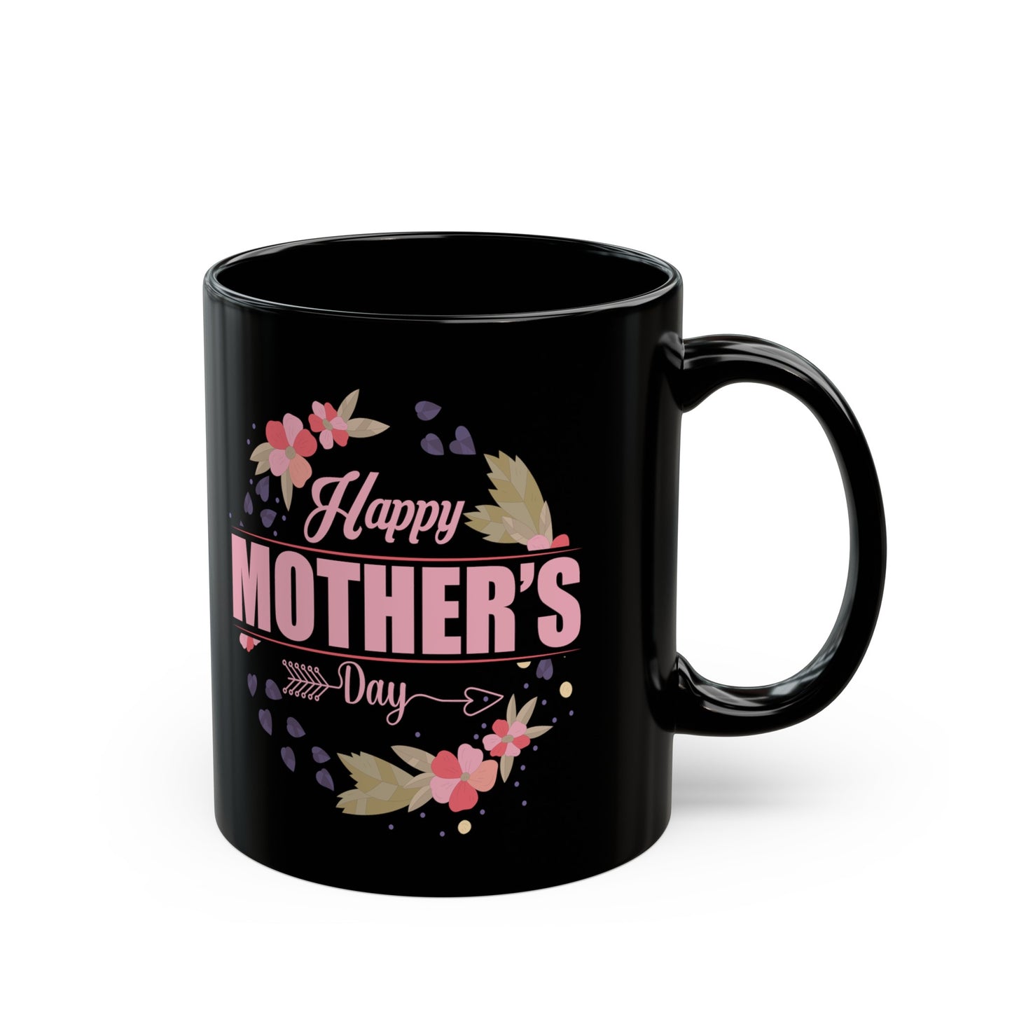 "Happy Mother's Day" Black Coffee Mug (11oz, 15oz)