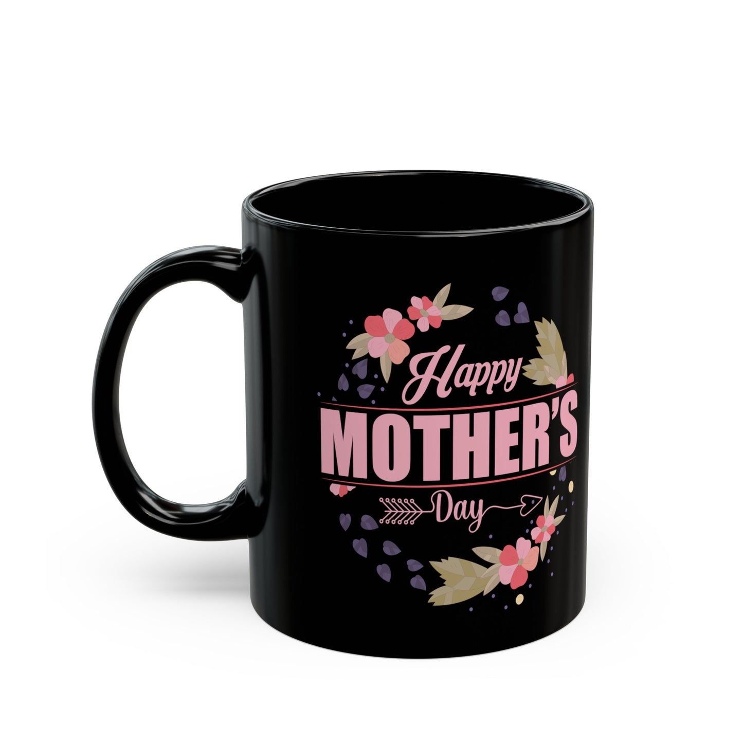 "Happy Mother's Day" Black Coffee Mug (11oz, 15oz)
