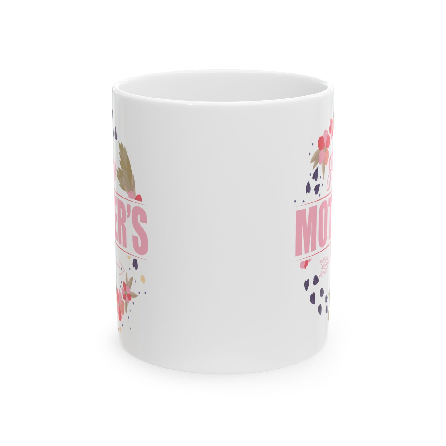 "Happy Mother's Day" White Ceramic Mug (11oz, 15oz)
