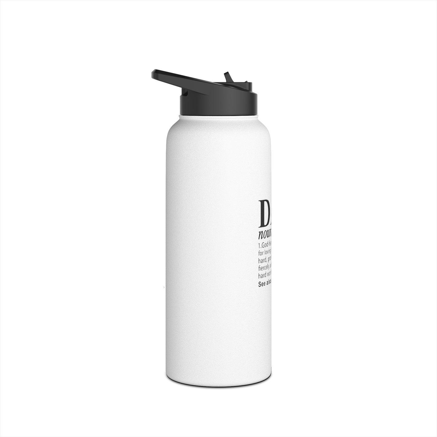 "Dad" Stainless Steel Water Bottle