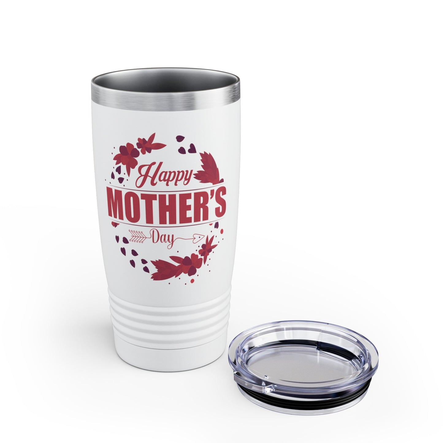 "Happy Mother's Day" White Tumbler (20oz)