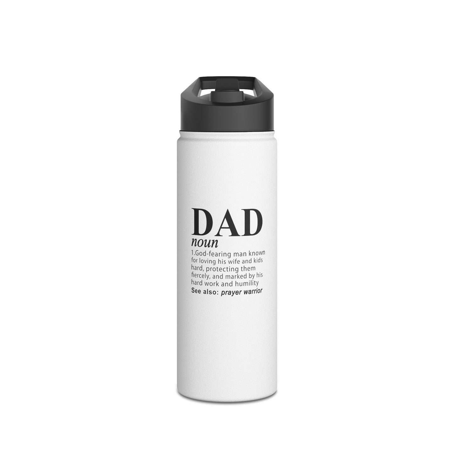 "Dad" Stainless Steel Water Bottle