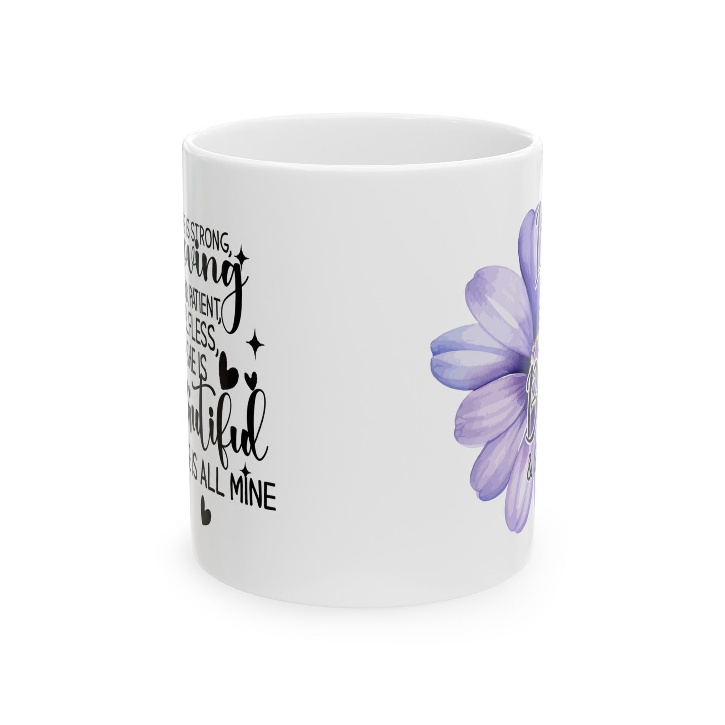 "She is" Affirmation Mug | Ceramic Mug (11oz, 15oz)