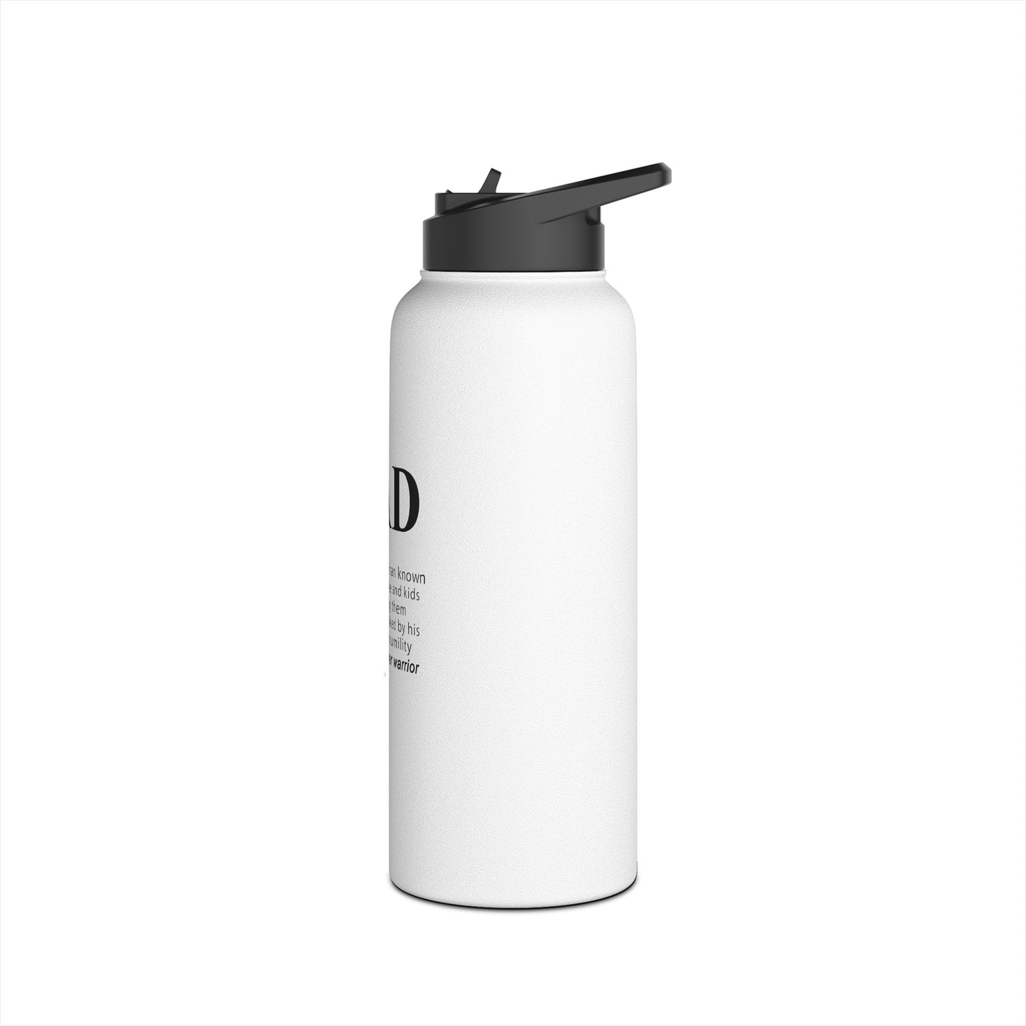 "Dad" Stainless Steel Water Bottle