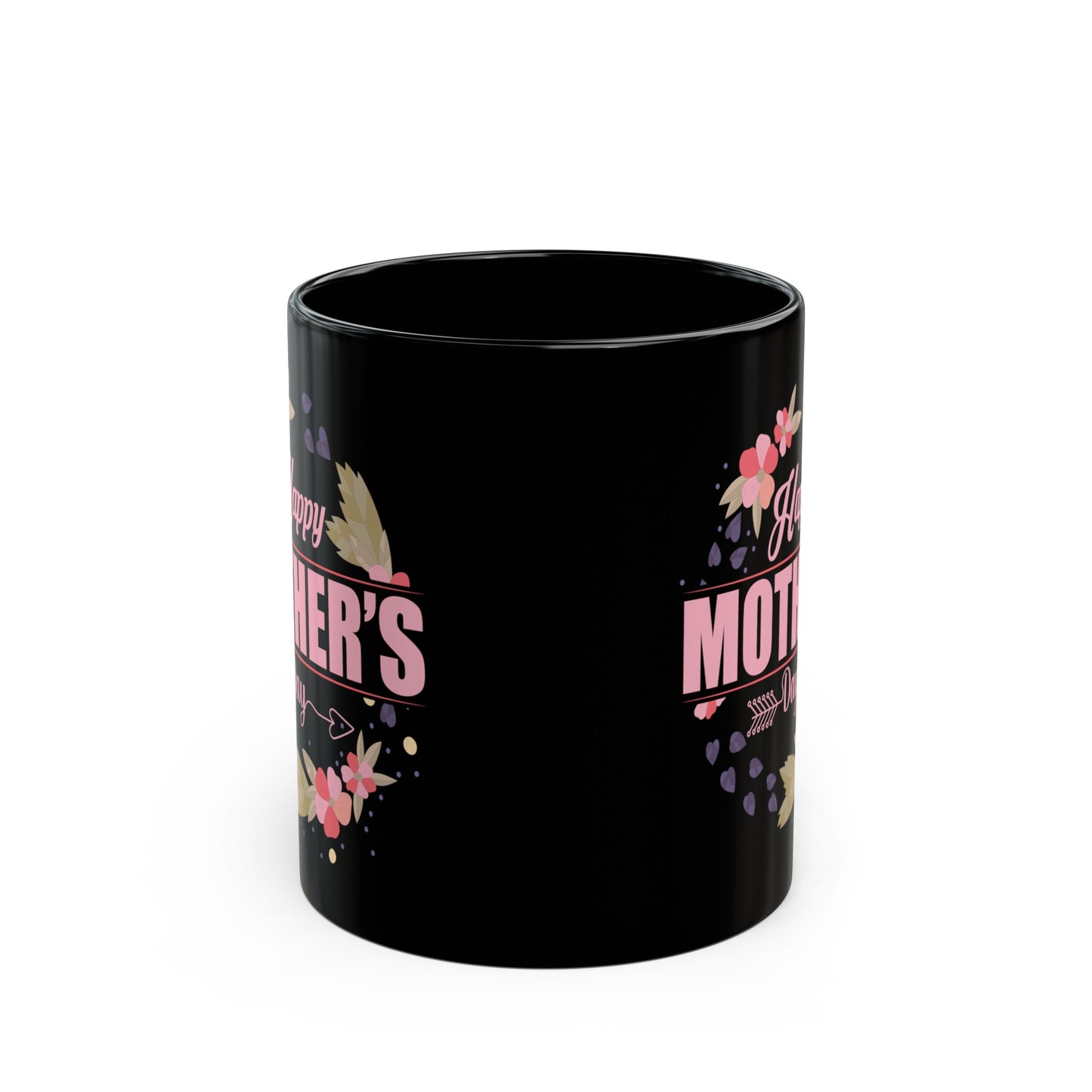 "Happy Mother's Day" Black Coffee Mug (11oz, 15oz)