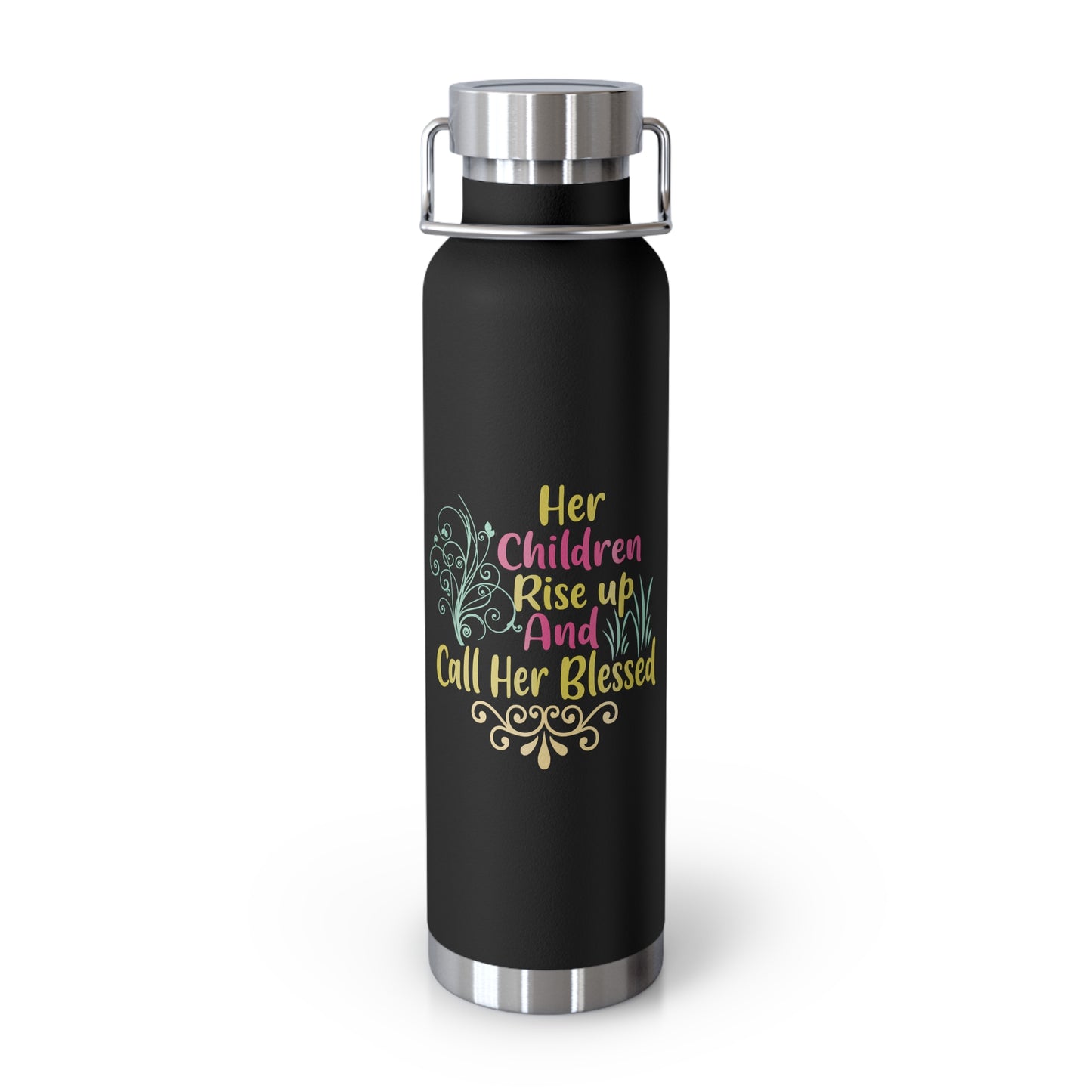 "Her Children Shall Call Her Blessed" Insulated Bottle (22oz)