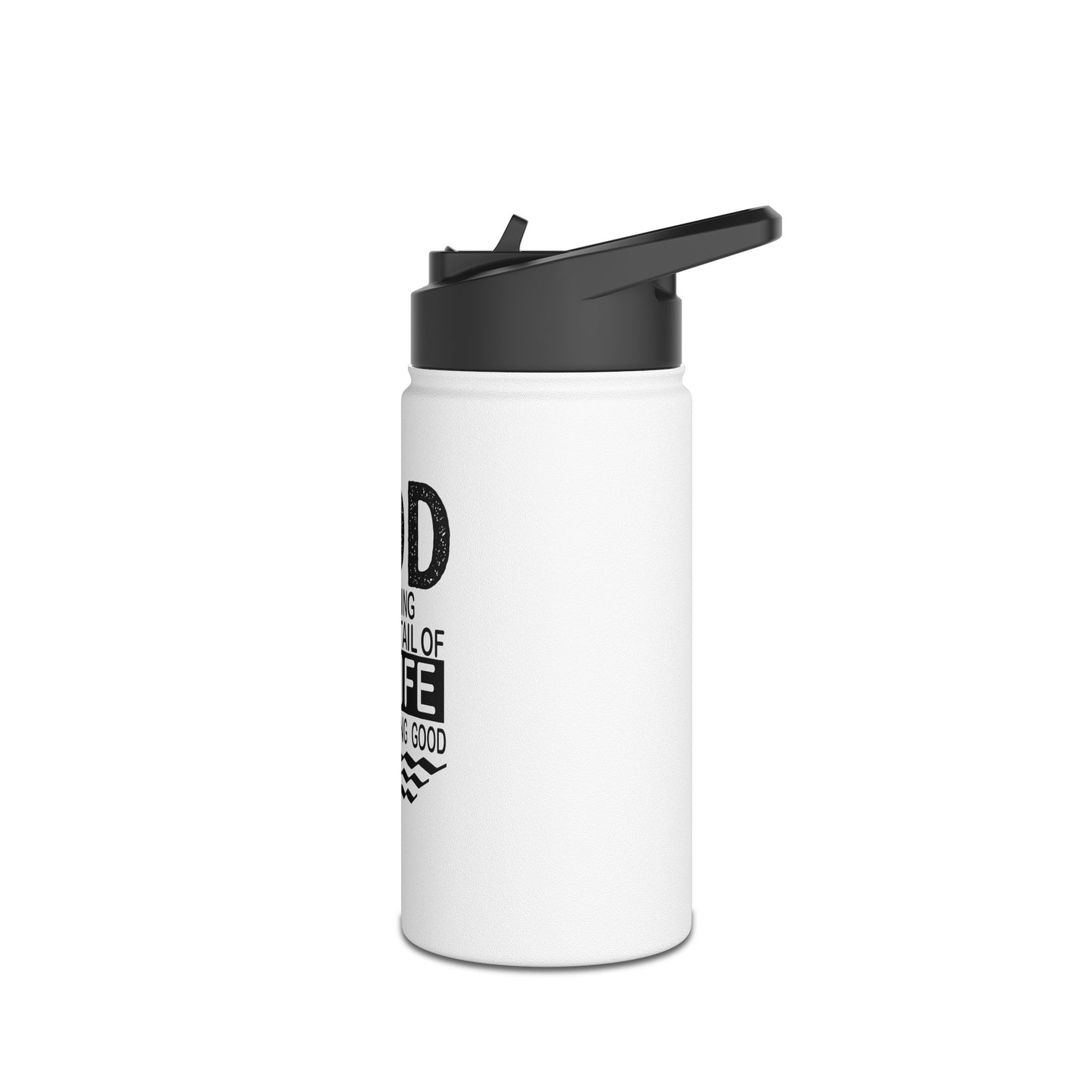 "God is working every detail of my life..." Stainless Steel Water Bottle