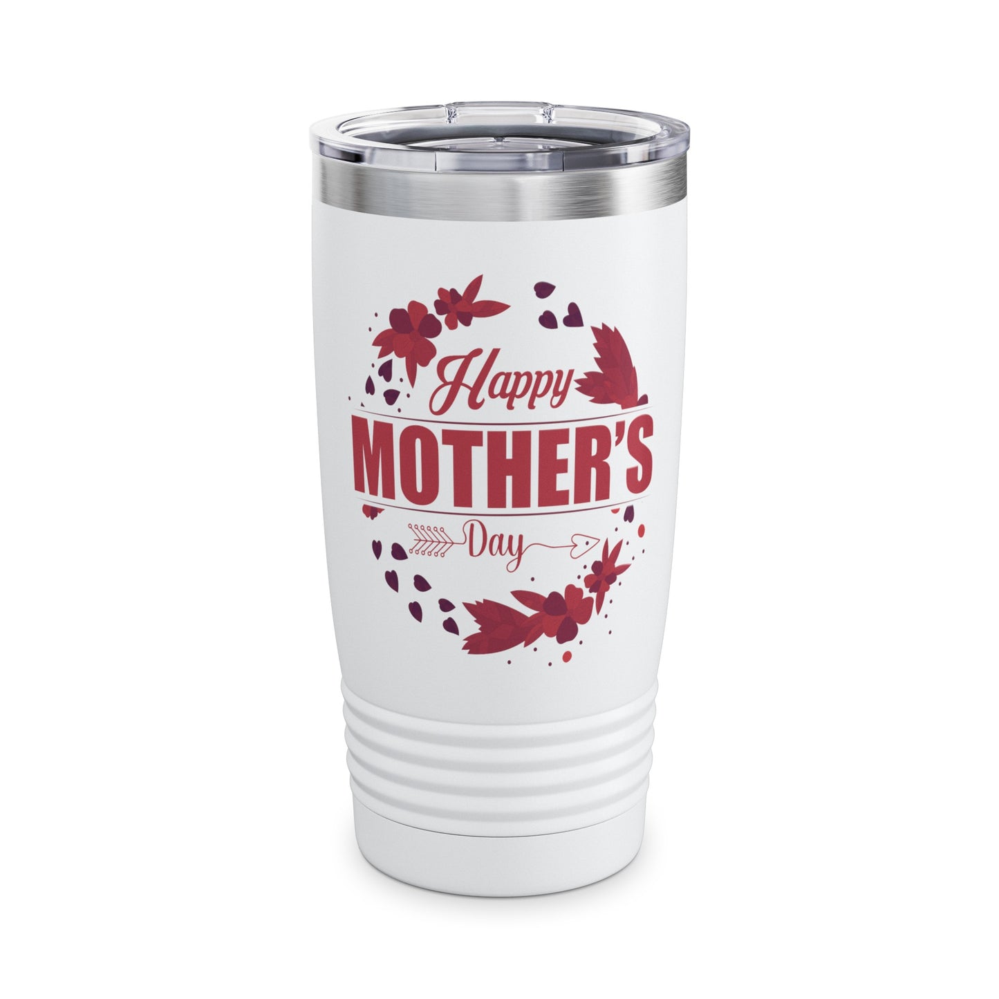 "Happy Mother's Day" White Tumbler (20oz)