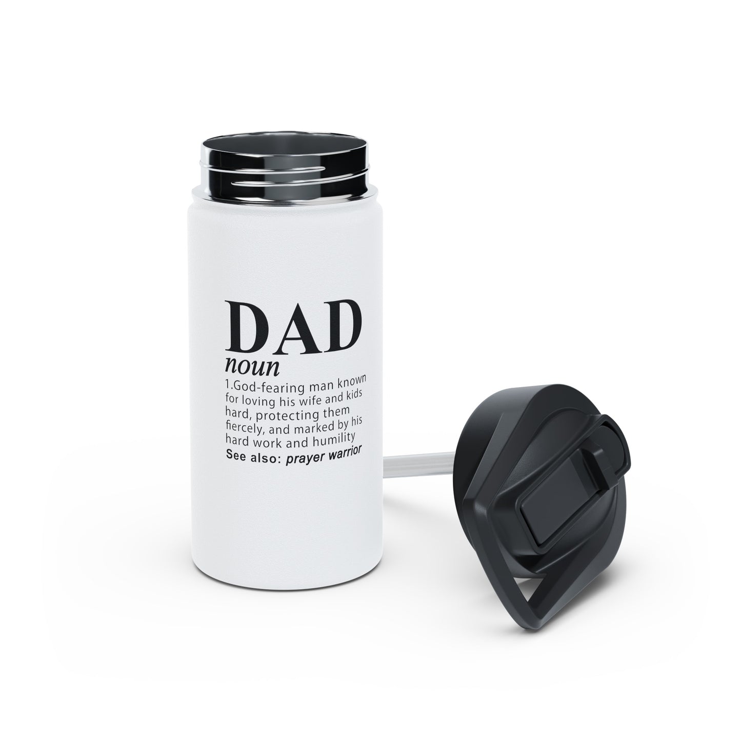 "Dad" Stainless Steel Water Bottle