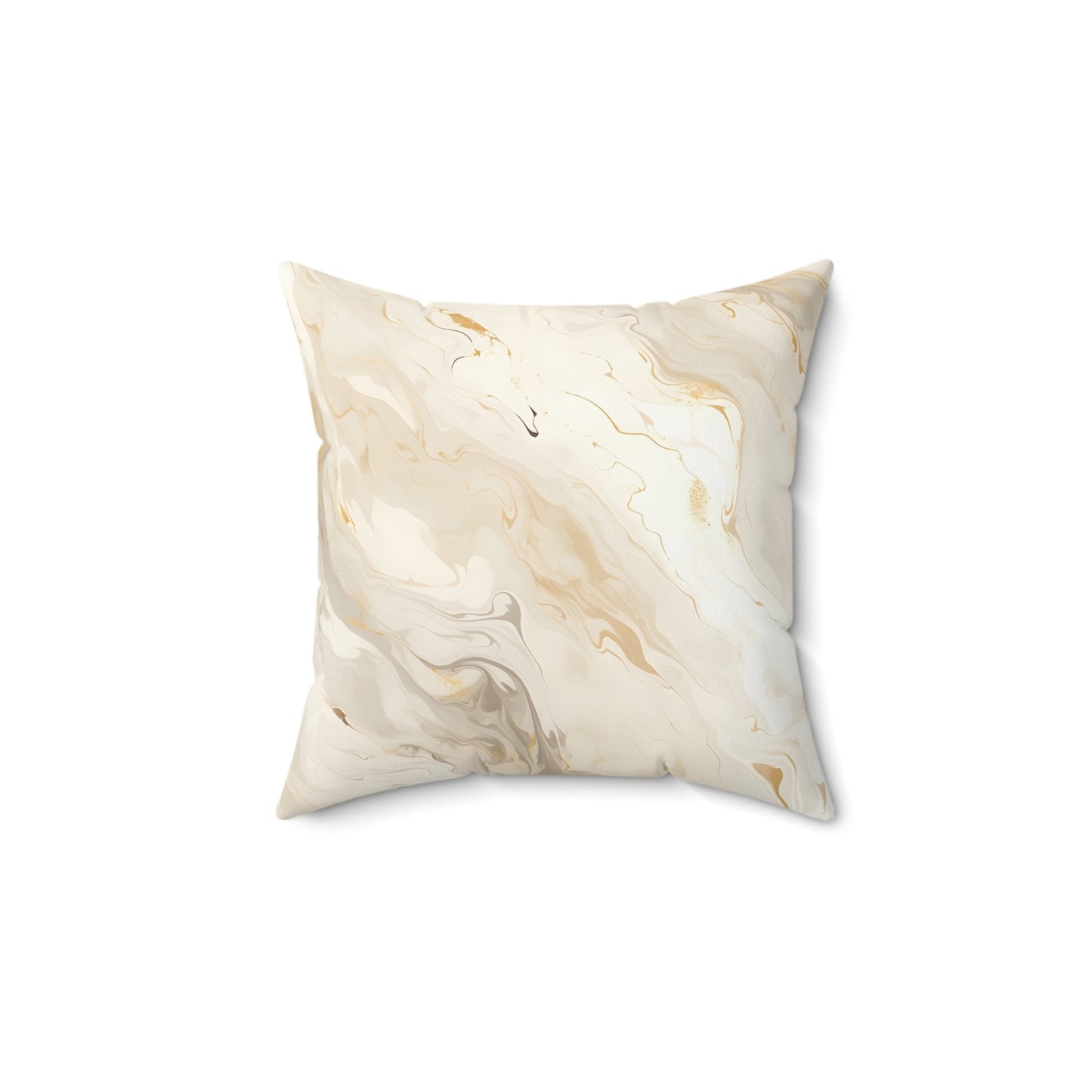Spring Wood Square Pillow