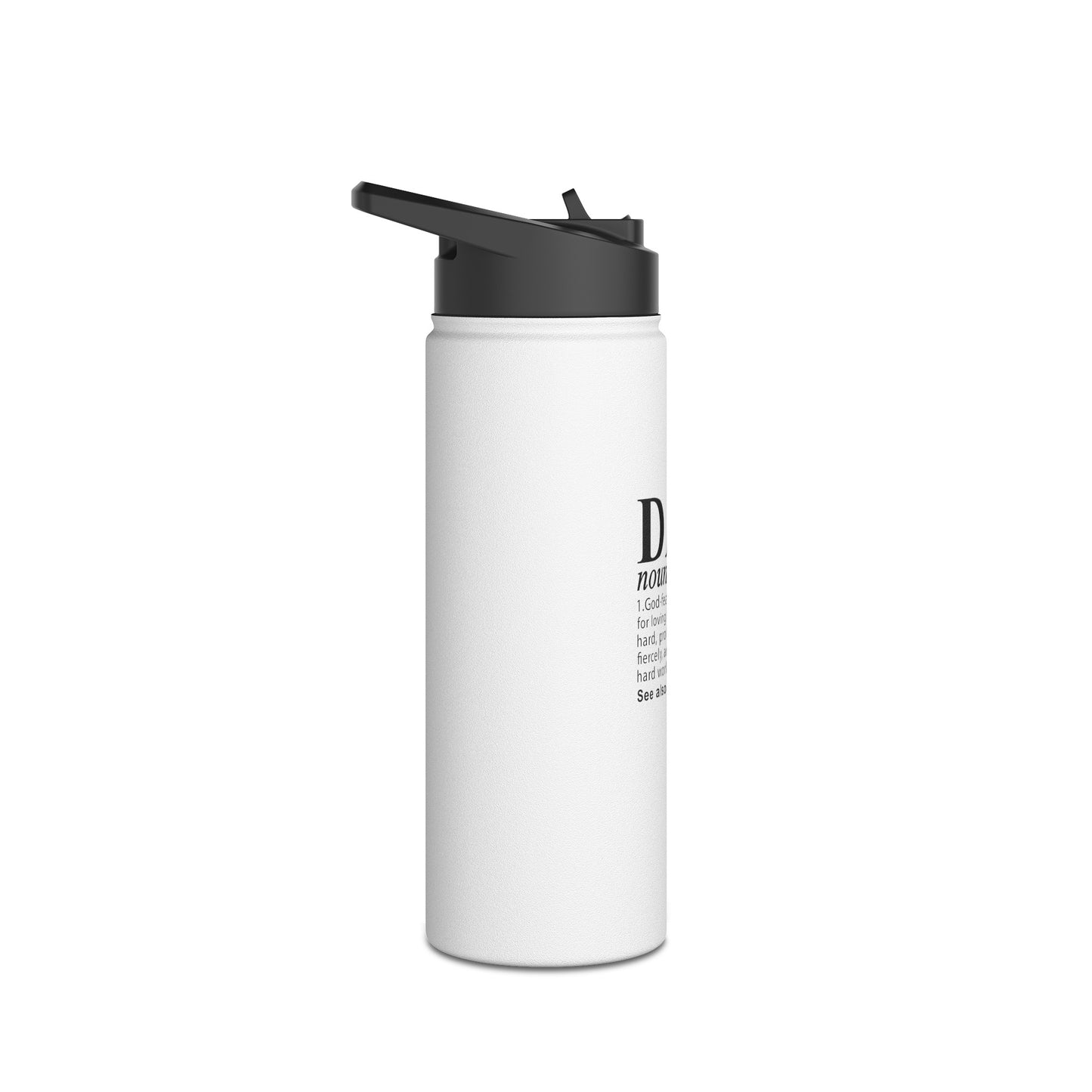 "Dad" Stainless Steel Water Bottle