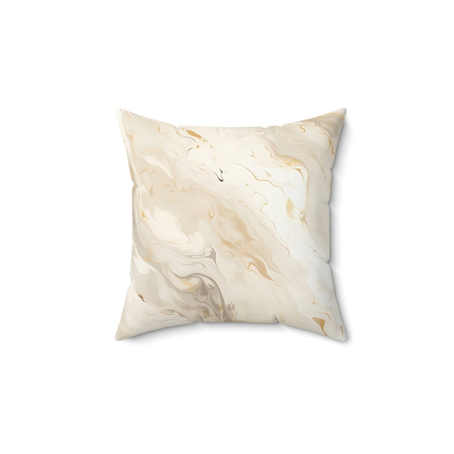 Spring Wood Square Pillow