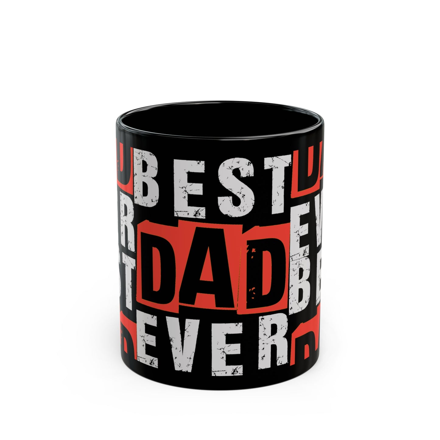 "Best Dad Ever" Black Coffee Mug (11oz, 15oz)