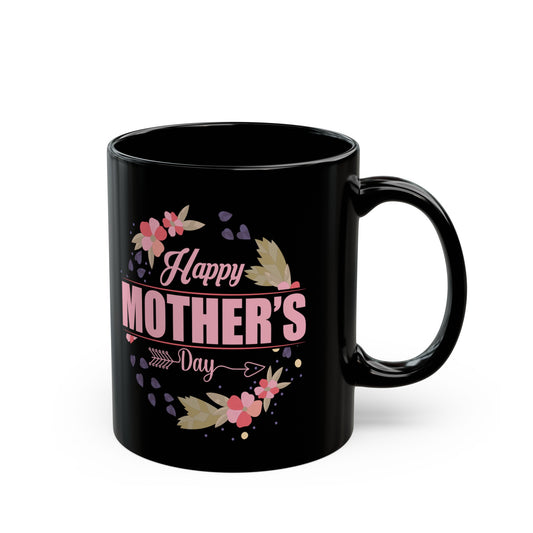 "Happy Mother's Day" Black Coffee Mug (11oz, 15oz)