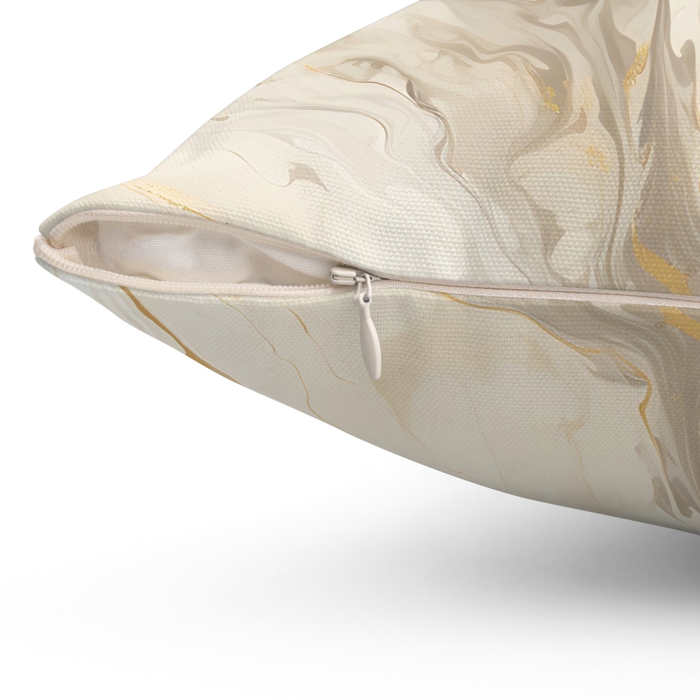 Spring Wood Square Pillow