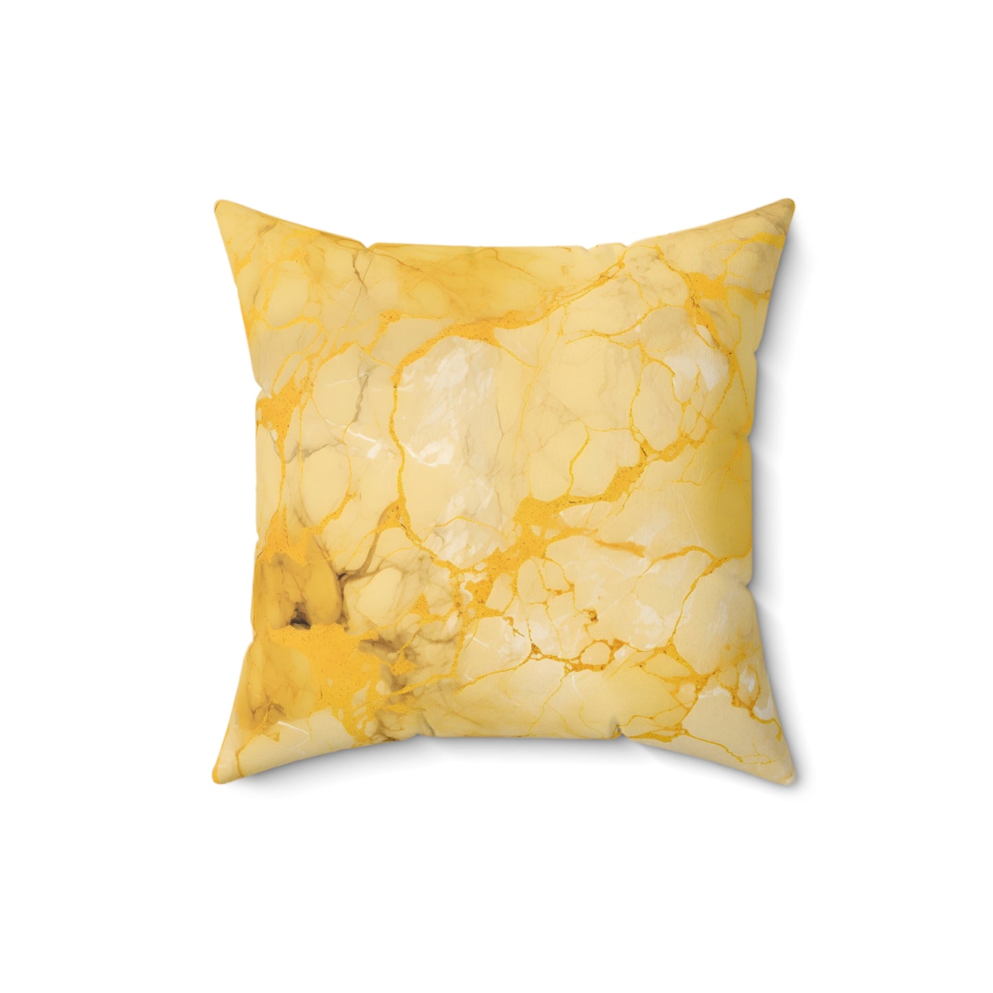 Saffron Mango Square Pillow