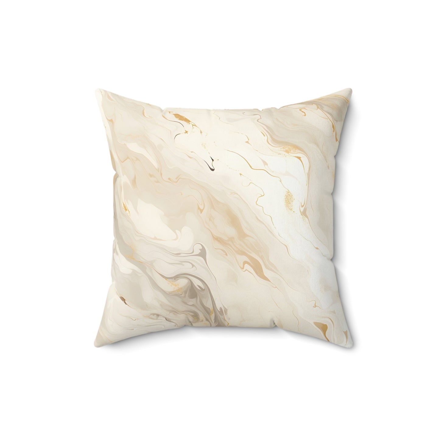 Spring Wood Square Pillow
