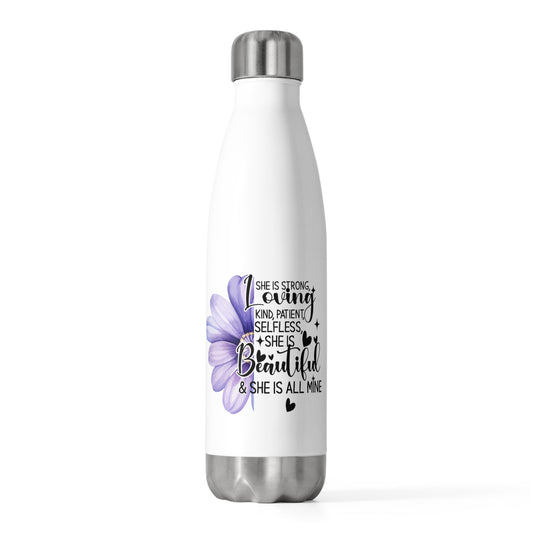 "She is..." Affirmation 20oz Insulated Bottle