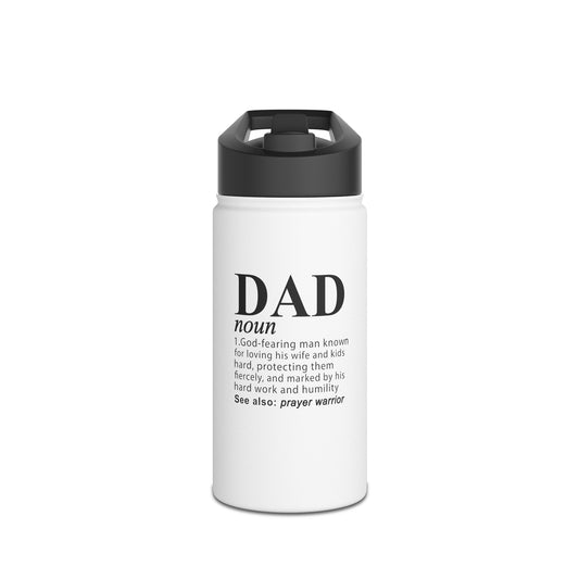 "Dad" Stainless Steel Water Bottle