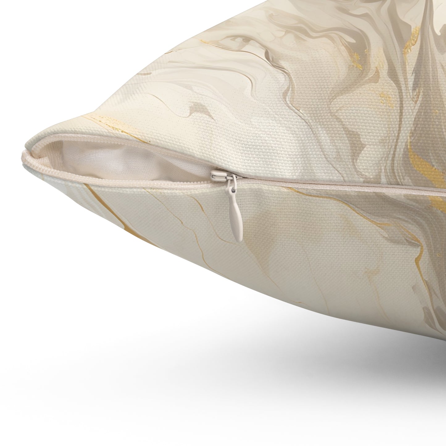Spring Wood Square Pillow
