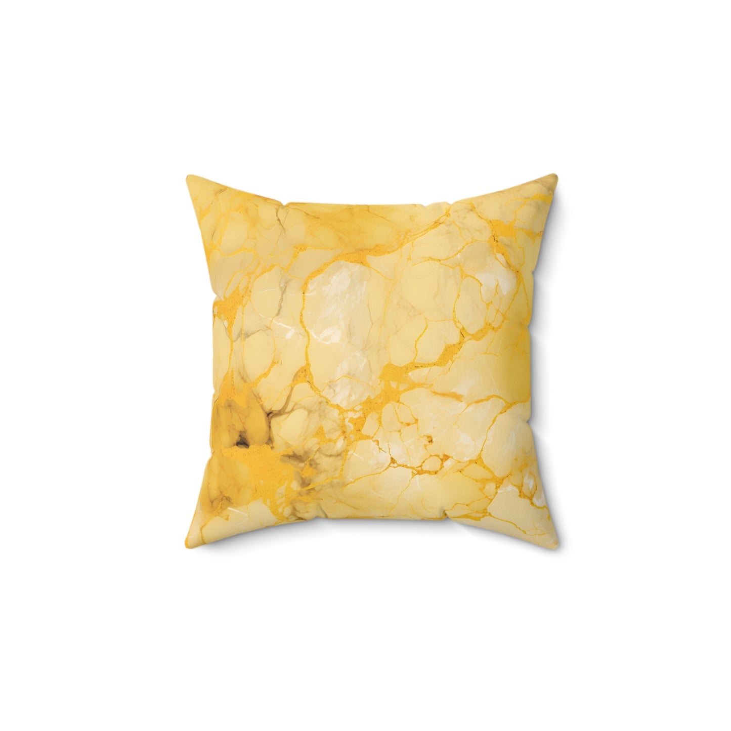 Saffron Mango Square Pillow